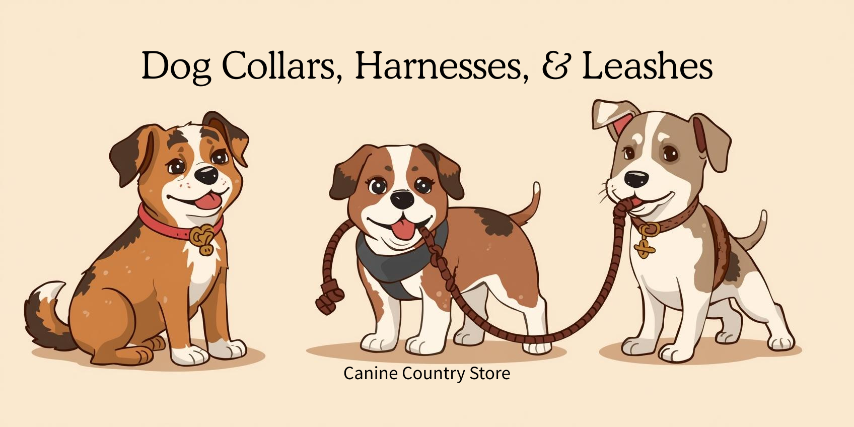 Happy dogs interactively having fun!