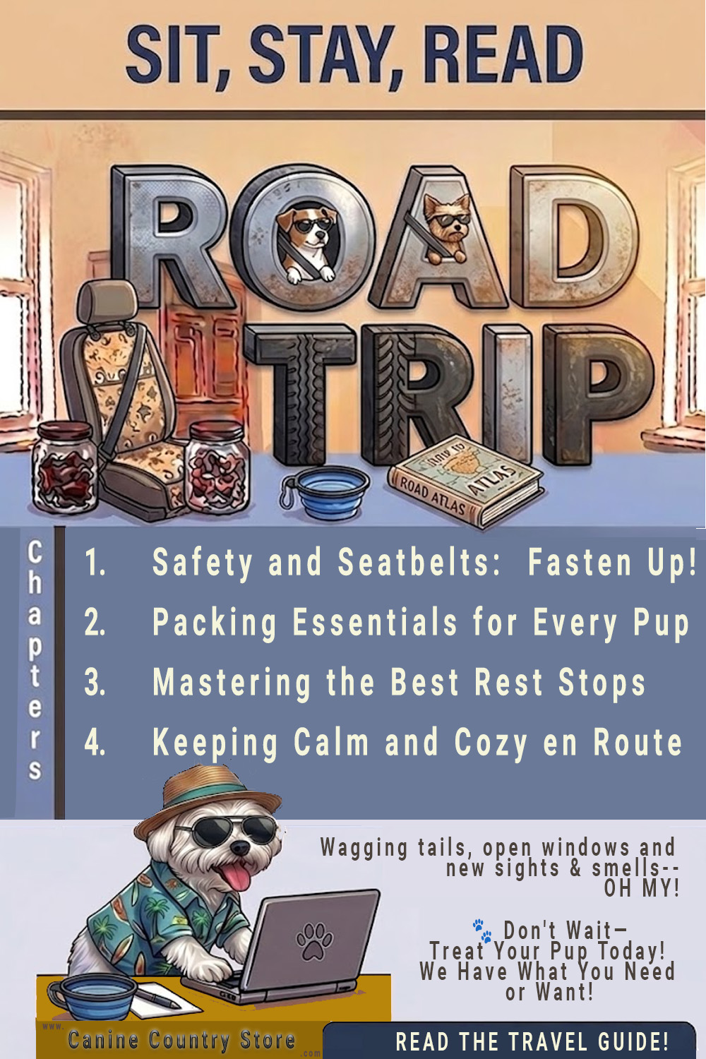 Co-CEO Lego Shares the Ultimate Guide to Stress-Free Road Trips With Your Pup(s)