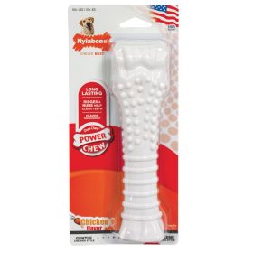 Nylabone DuraChew Textured Chicken Blister Card Souper Indestructible Nylon Aggressive Chew Dental Toy