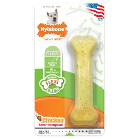 Nylabone FlexiChew Chicken Blister Card Regular Gentle Teething Chewing Toy Product