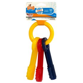 Nylabone Puppy Teething Keys Extra Small Gentle Flexible Teething Chewing Toy Product