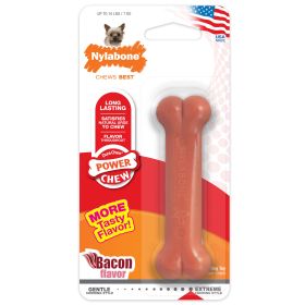 Nylabone DuraChew Bacon Blister Card Petite Durable Long Lasting Flavored Chewing Toy Product