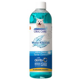 Nylabone Advanced Oral Care Liquid Tartar Remover 16oz Tartar Control Dental Hygiene Water Additive