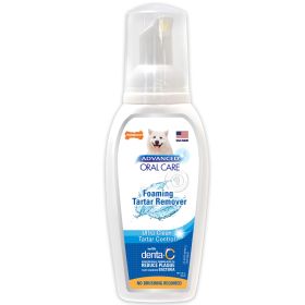 Nylabone Advanced Oral Care Foaming Tartar Remover Plaque Tartar Control Clean Teeth Dental Spray