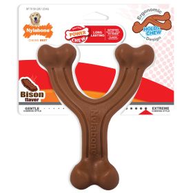 Nylabone Power Chew Wishbone Giant Durable Long Lasting Flavored Chewing Toy Product