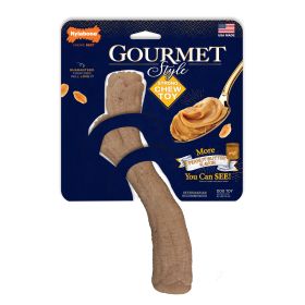 Nylabone Gourmet Style Strong Chew Stick Dog Toy Peanut Butter Souper/X-Large Durable Chewing Toy