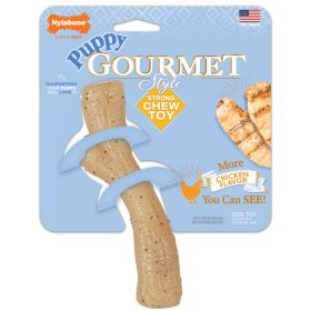 Nylabone Gourmet Style Strong Stick Puppy Chew Toy Chicken 1ea Medium Wolf Up To 35 lbs 1 ct Toy