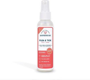 Wondercide Flea Tick And Mosquito Control Spray 4 oz Peppermint Natural Plant-Based Pest Spray