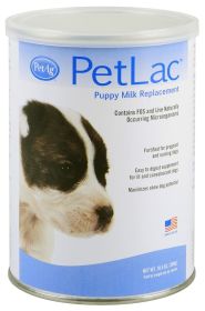 PetAg PetLac Powder for Puppies Milk Replacer Nutritional Formula Nursing Supplement Bottle Feeding 10.5oz