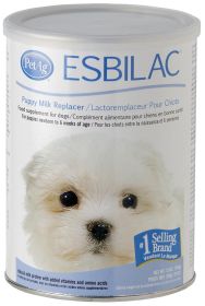 PetAg Esbilac Puppy Milk Replacer Powder 12oz Complete Nutritional Formula Nursing Supplement Bottle Feeding