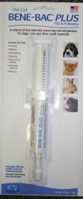 PetAg Bene-Bac Plus Dog Gel 15 g Probiotic Rich Digestive Wellness Supplement Paste Product