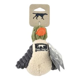 Tall Tails Dog Plush Squeaker Duck Sage 5 Inches Soft Plush Squeaker Toy Product