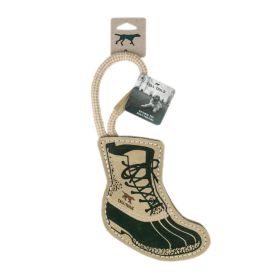 Tall Tails Dog Leather And Wool Hiking Boot 16 Inches Durable Reinforced Leather Minimal Mess Toy