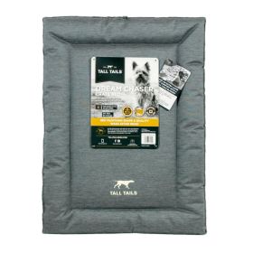 Tall Tails Dog Crate Mat Bed Gray Small Durable Comfortable Machine Washable Pad Rest Easy Liner
