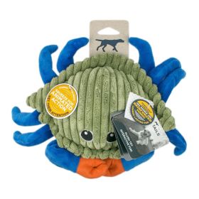 Tall Tails Dog Blue Crab 9 Inches Soft Plush Squeaker Toy Product
