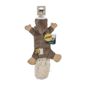Tall Tails Dog Plush Stuffless Squirrel No Stuffing Safe Play Interactive Squeaker Woodland