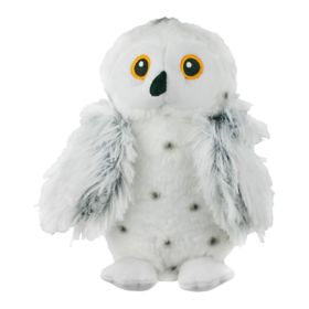 Tall Tails Dog Animated Snow Owl 9 Inch Interactive Motion Activated Squeaker Toy Product