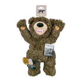Tall Tails Dog Rope Grizzly 14 Inch Durable Cotton Rope and Plush Interactive Toy Product