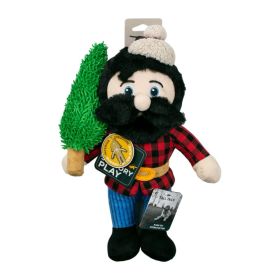 Tall Tails Dog Rope Paul Bunyan 14 Inch Durable Cotton Rope and Plush Interactive Toy Product