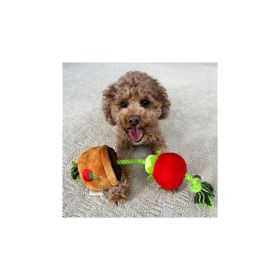 KONG Squeezz Goomz Ball Dog Toy Large Flexible Squeaker Massage Chew Toy Product