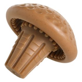 Tall Tails Dog Nylon Chew Shroom Medium - 5 Inches Durable Real Wood Infused Chewing Toy Product