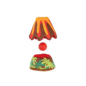 Territory Dog 3 In 1 Plush Volcano - 6 Inches Interactive Hide and Seek Plush Toy Product