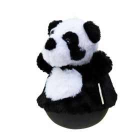 Tall Tails Dog Plush Roly Poly Panda - 9 Inches Soft Plush Squeaker Toy Product