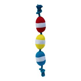 Territory Dog Rope Tug Buoys Nautical Marine Heavy Duty Interactive Pull Play Durable Fabric