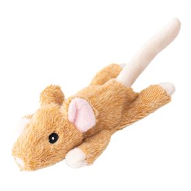 Tall Tails Dog Stuffless Mouse 8 Inches Minimal Stuffing Plush Squeaker Toy Product