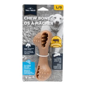 Tall Tails Dog Chew Bone Large - 7 Inches Soft Plush Squeaker Toy Product