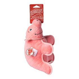 Territory Dog Durable Plush Lobster 10 Inch Durable Reinforced Plush Squeaker Toy Product