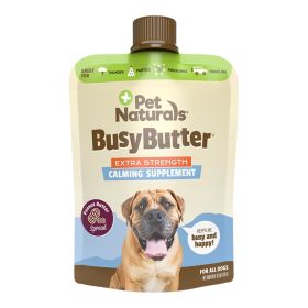 Pet Naturals Of Vermont Busy Butter Calming Peanut Butter Extra Strength 6 oz Lickable Calming Snack
