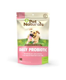 Pet Naturals Of Vermont Dog Soft Chew Daily Digest 60 ct Probiotic Rich Digestive Wellness Supplement