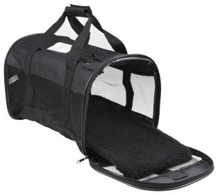 Petmate Soft Side Kennel Cab Medium Up To 10Lbs Soft-Sided Travel Carrier Secure Mesh Ventilation Bag