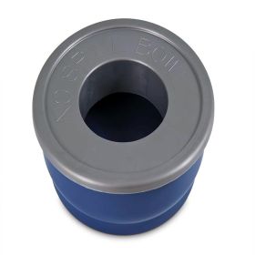 Petmate No Spill Dog Bowl Blue Medium Durable Protective Spill-Proof Pet Feeding Bowl Product