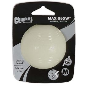 Chuckit! Max Glow Ball Dog Toy Medium High-Visibility Glow-in-the-Dark Fetch Toy Product