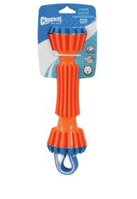 Chuckit! Rugged Bumper Dog Toy Blue/Orange 1ea Medium Durable Floating Aerodynamic Fetch Toy