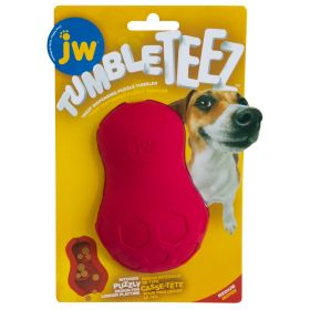 JW Pet Tumble Teez Dog Toy Medium Treat Dispensing Interactive Enrichment Toy Product