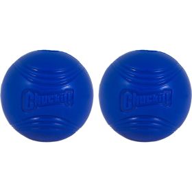 Chuckit! Crunch Ball Medium 2 Pack Crackling Sound Durable Fetch Play Toy Pack Product