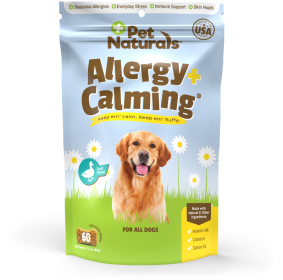 Pet Naturals Of Vermont Allergy + Calm Chews 6 oz Functional Wellness Immune Support Calming Snack