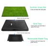 Indoor Dog Potty Pad 3 Layer System Weather Resistant Training Accident Free Apartment Porch Balcony Puppy