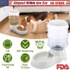Dog Feeder Self-Dispensing Gravity Food Dispenser Automatic PP Detachable Easy Cleaning Convenient Durable