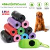 Unbranded — Dog Waste Bags 45 Rolls Disposable Leakproof Unscented Poop Bag Dispenser Portable Tear Resistant Walking Cleanup