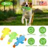 Dog Plush Toy Duck Set 3 Pcs Squeaky Crinkle Teeth Gum Chewing Entertainment Anxiety Safe Odorless Puppy