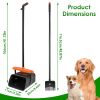 Pooper Scooper Set Swiveling Bin Rake Long Handle Anti-Odor Quick Hassle-Free Practical Pleasant Puppy Complete Clean-Up Hassle-Free