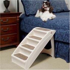 Pup Step Plus Dog Steps Folds Sturdy Modern