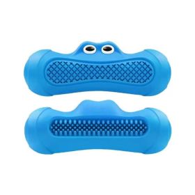 Goofy Tails — Rubber Crazy Monster Squeaky Dog Toy — Durable Chew Friendly Non Toxic Fun Play Medium Large Dogs