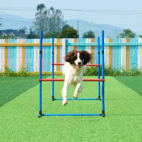 Unbranded — Dog Agility Training Equipment 7‑Piece Set Hurdles Dual Tunnels Jump Ring Multi‑Obstacle Exercise Agility Course
