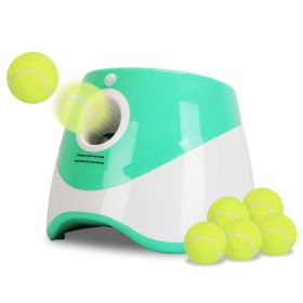 Automatic Dog Ball Launcher 3 Distance Infrared Safety Bond Exercise Custom Favorite Puppy