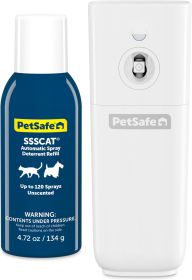 PetSafe SSSCAT Automatic Spray Pet Deterrent Motion Activated Dog Trainer Unscented Gentle Indoor Boundary Protector
